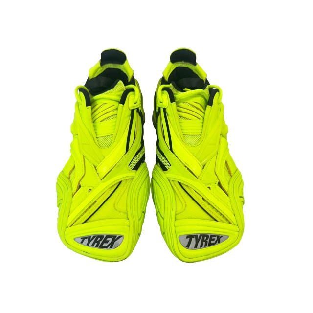 Balenciaga Tyrex Low Cut Sneakers 25 Neon Yellow — view 2