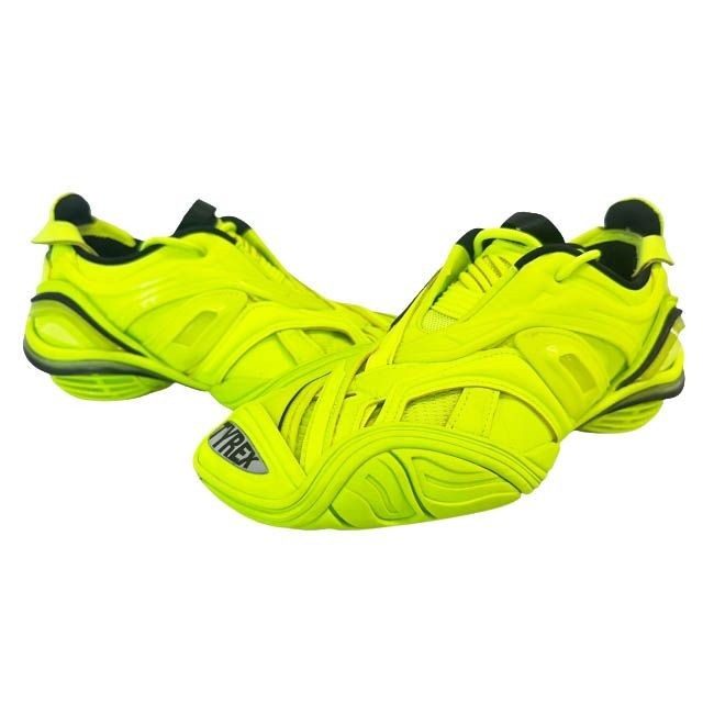 Balenciaga Tyrex Low Cut Sneakers 25 Neon Yellow