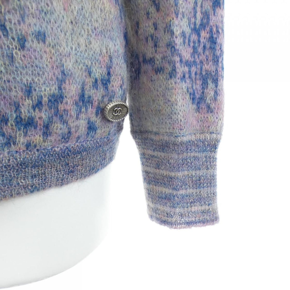 Chanel Knit Navy 36 — view 6