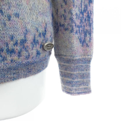 Chanel Knit Navy 36 — view 6