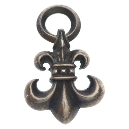 Chrome Hearts BS Fluer Charm BS Pendant Silver Necklace