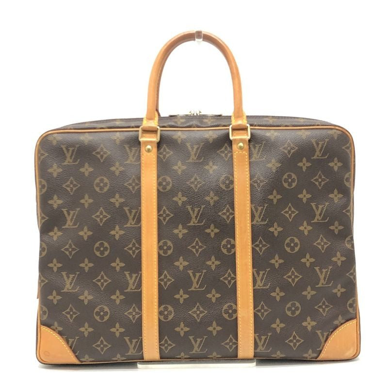 Louis Vuitton Business Bag Porte Documents Voyage Monogram Canvas Brown