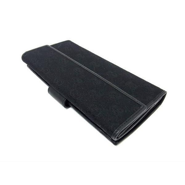 Gucci GG Pattern Canvas Folded Long Wallet Coin Purse — view 2
