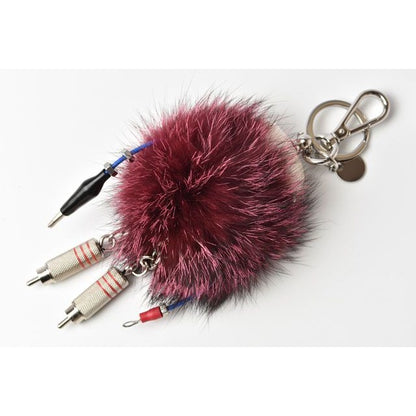Prada Key Ring Holder Trick Robot Purple Multi — view 5
