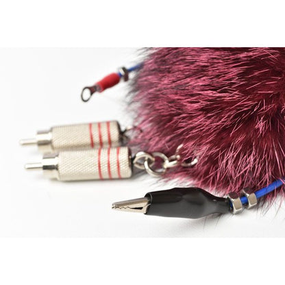 Prada Key Ring Holder Trick Robot Purple Multi — view 7