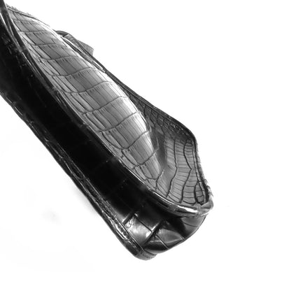 Hermes Vespa TPM Black Silver Niloticus Shoulder Bag — view 6