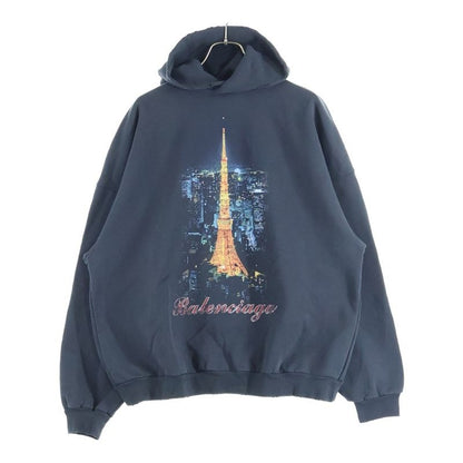 Balenciaga Ginza Series Hoodie Limited Pullover Sweat Black