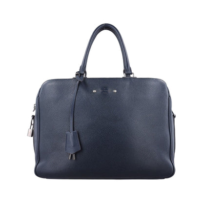 Louis Vuitton Alma Briefcase MM Navy Taurillon Leather