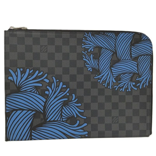 Louis Vuitton Clutch Bag Pochette Jules GM Damier Graphite