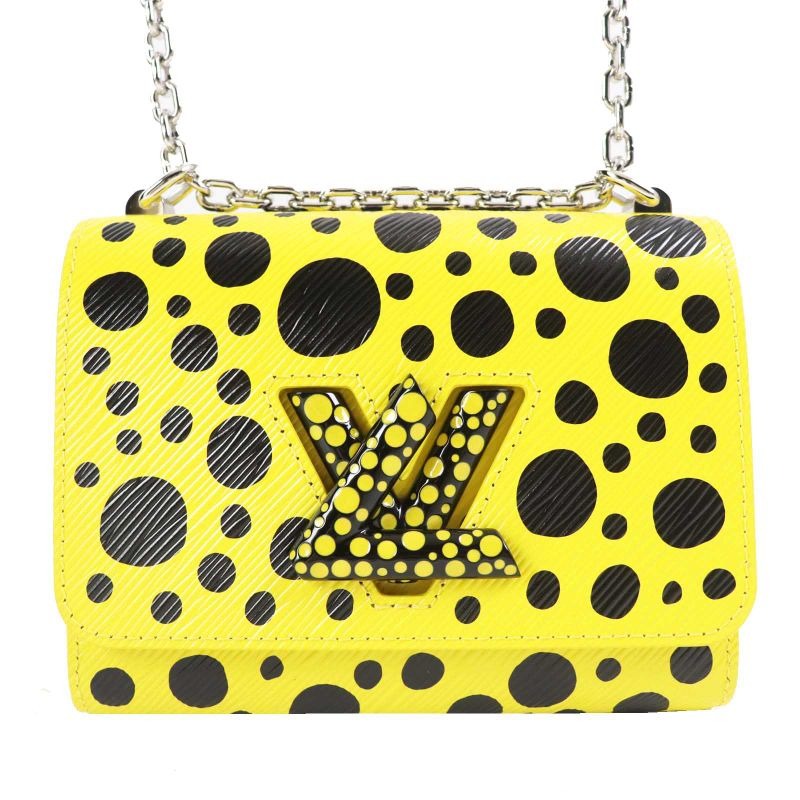 Louis Vuitton Yayoi Kusama Twisted PM Epi Painted Dot Shoulder Bag