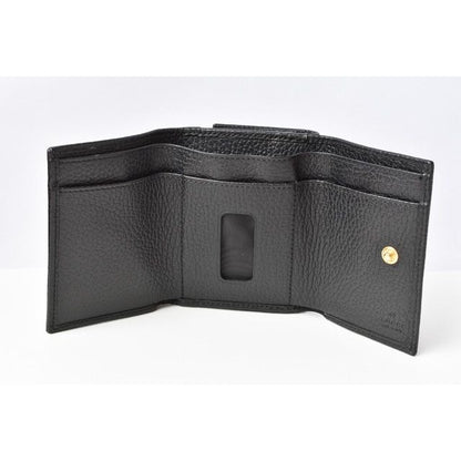 Gucci Mini Wallet Trifold Fold Black — view 3