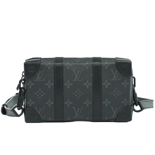 Louis Vuitton LV Soft Trunk Wallet Monogram Eclipse Shoulder Black