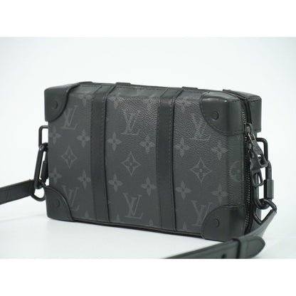 Louis Vuitton LV Soft Trunk Wallet Monogram Eclipse Shoulder Black — view 2