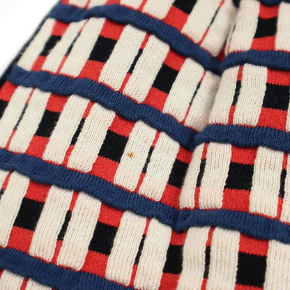 Fendi Block Knit Dress Fz9065 T4k Mix 40