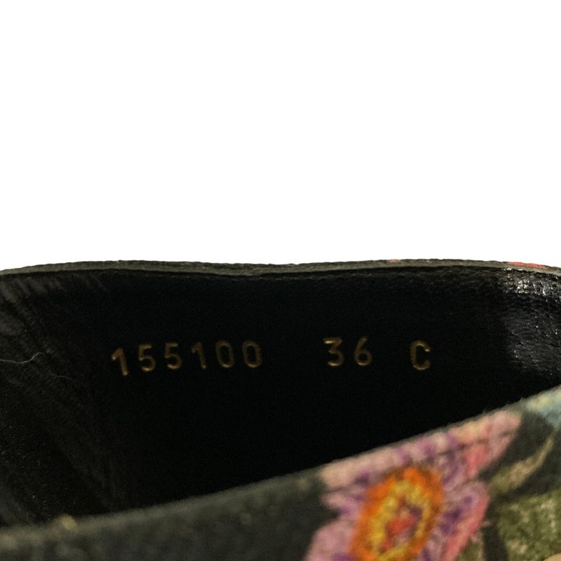 Good Gucci Flora Print Flat Thong Sandals Size 36 Equivalent to 23cm (9.06in)