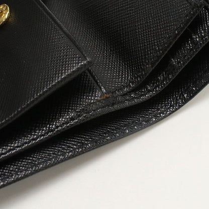 Prada Saffiano Leather Wallet 1mv204 QWA F0002 Bifold Wallet Leather Women