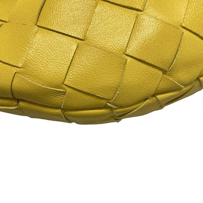 Bottega Veneta Handbag Mini The Jodie Yellow Leather