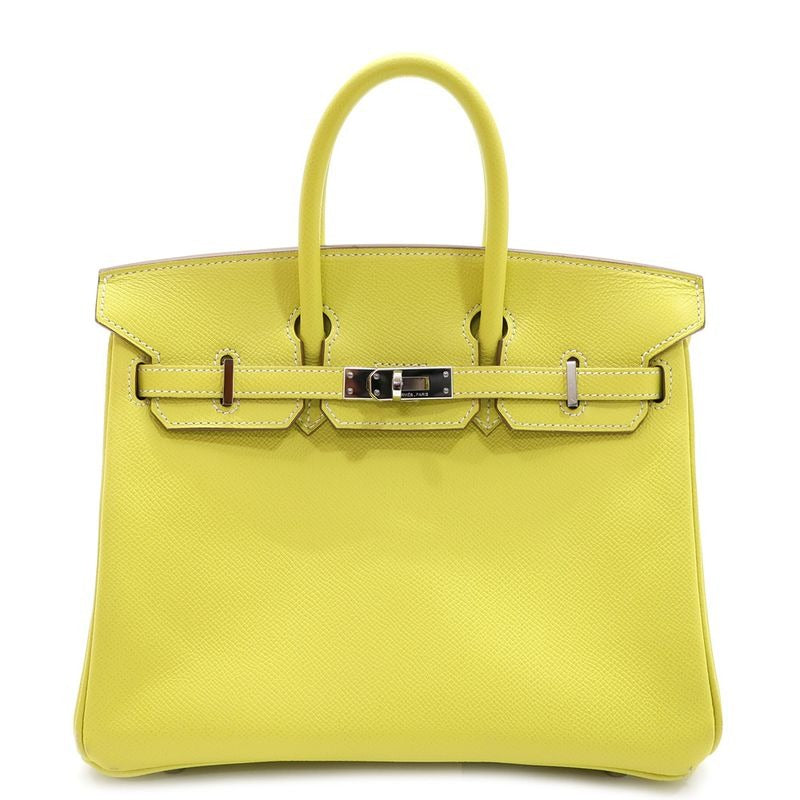 Hermes Birkin 25 Lime O Stamp Manufactured Around 2011 Candy