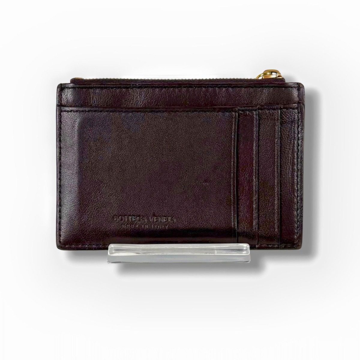 Bottega Veneta Fragment Case Card Coin Maxi Intrecciato Leather Cassette — view 2