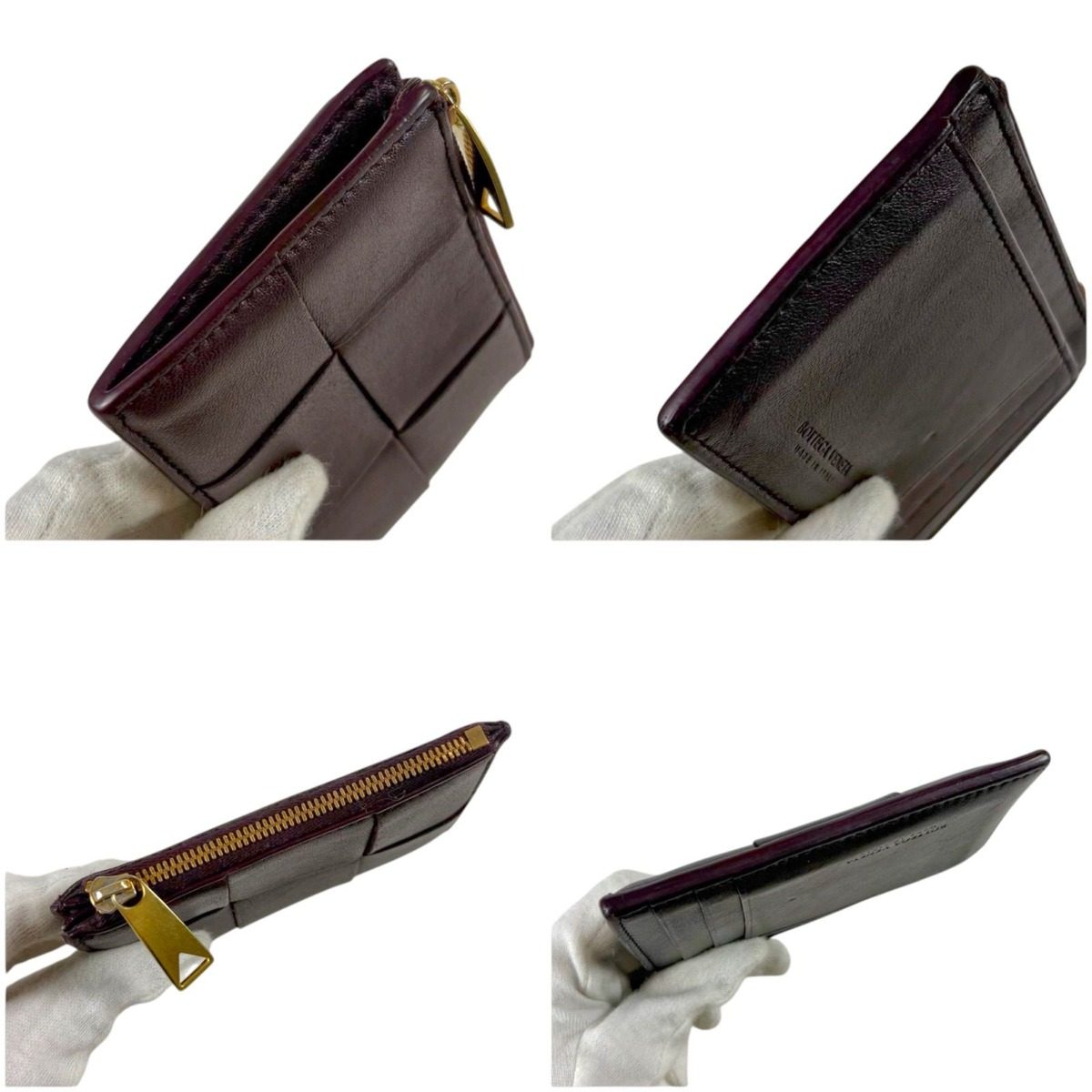 Bottega Veneta Fragment Case Card Coin Maxi Intrecciato Leather Cassette — view 5