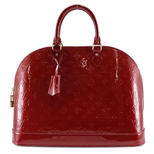 Louis Vuitton Alma GM M93596 Vernis Pomme D'amour Red Mi2079 Ladies Handbag