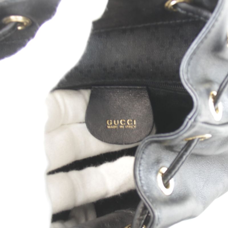 Gucci Bamboo Mini Backpack 003-1705-0030 Backpack Daypack Leather