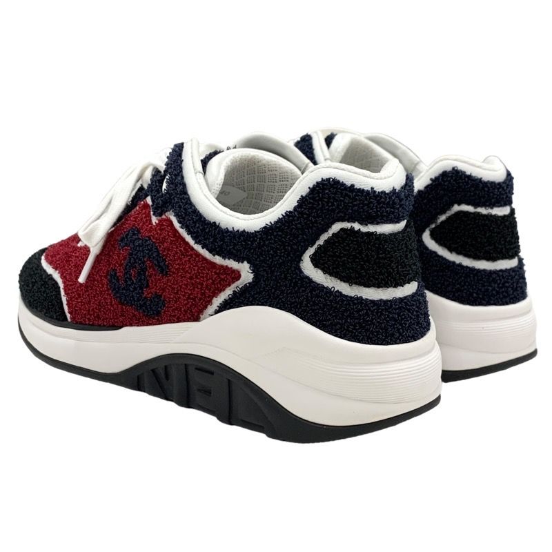 Chanel Sneakers Shoes Pile Coco Mark Multicolor Men's