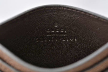 Gucci Card Case Business Card Holder Gucci Beige Brown 5523159 96iwg 8745