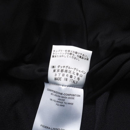 Gucci Skirt Size 36 Wrap Skirt Tight Skirt Black Made In Italy 20250326 Ra3824