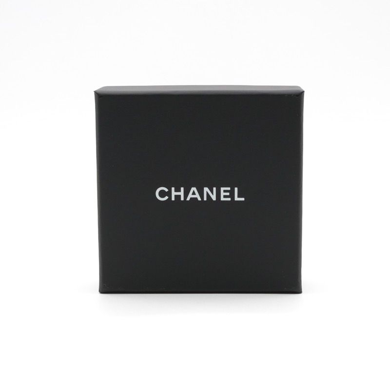 Chanel Brooch Corsage Gold Black Pink Here Mark Rhinestone Lip Motif