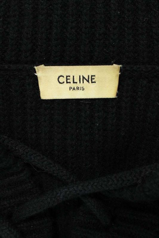 Celine 2a53w489q Artiest Baja Jacquard Knit Hoodie Men's L
