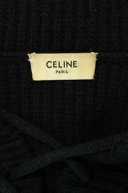 Celine 2a53w489q Artiest Baja Jacquard Knit Hoodie Men's L