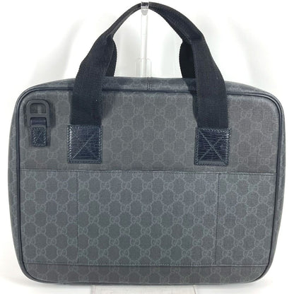 Gucci Handbag GG Supreme Logo Canvas Black