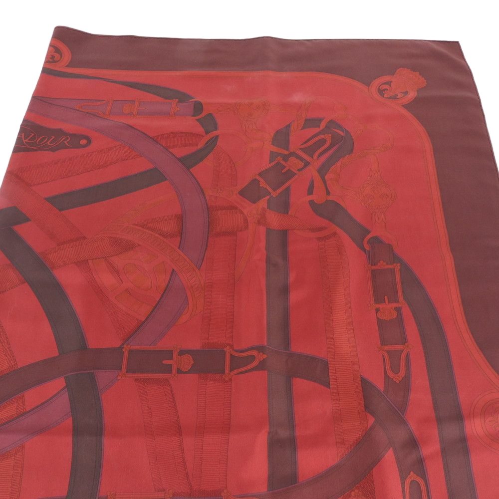 Hermes Tagged Carre Jean 140 Cavalcadour Scarf Large — view 2