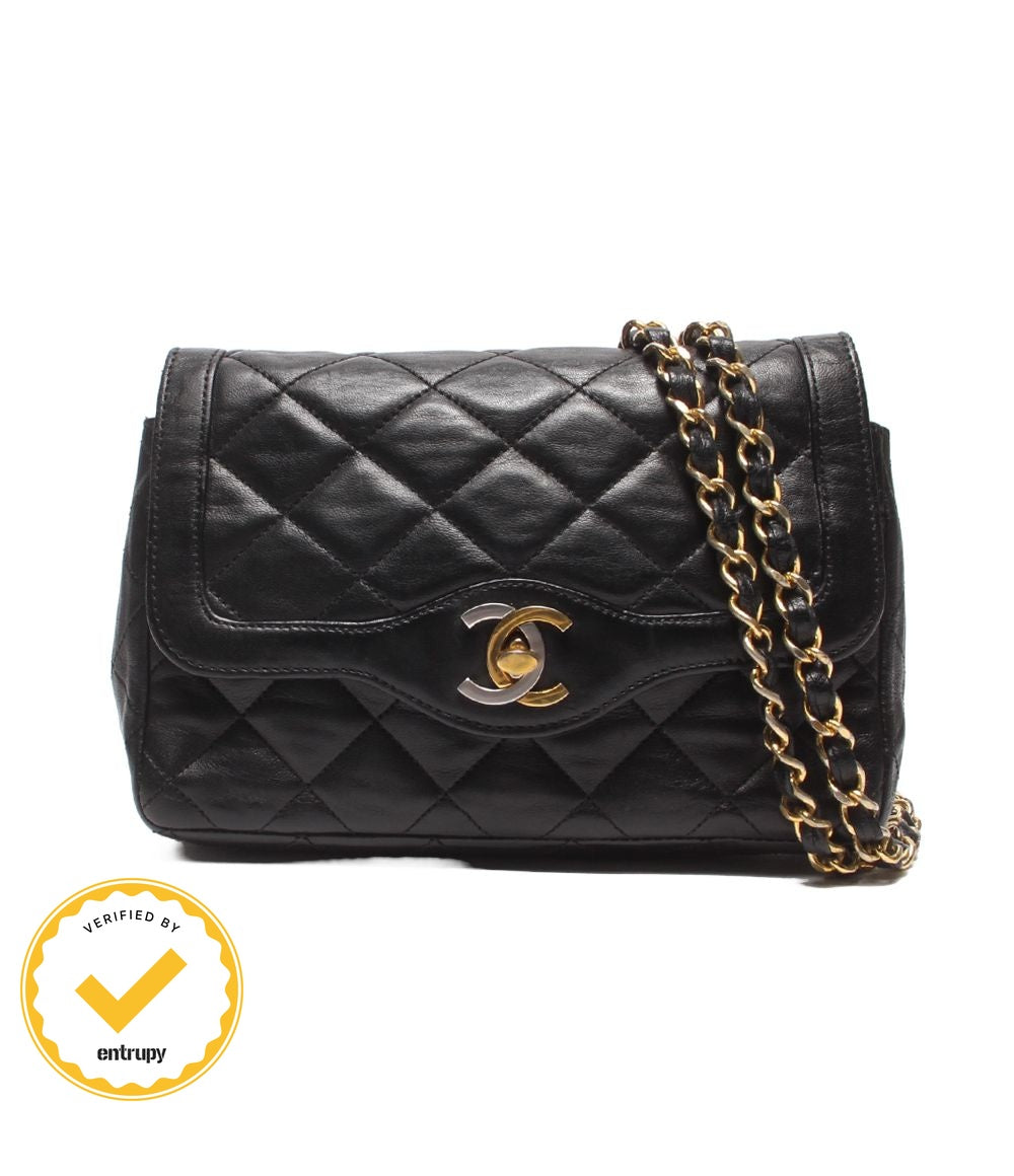 Chanel Chain Shoulder Bag Lambskin Quilted