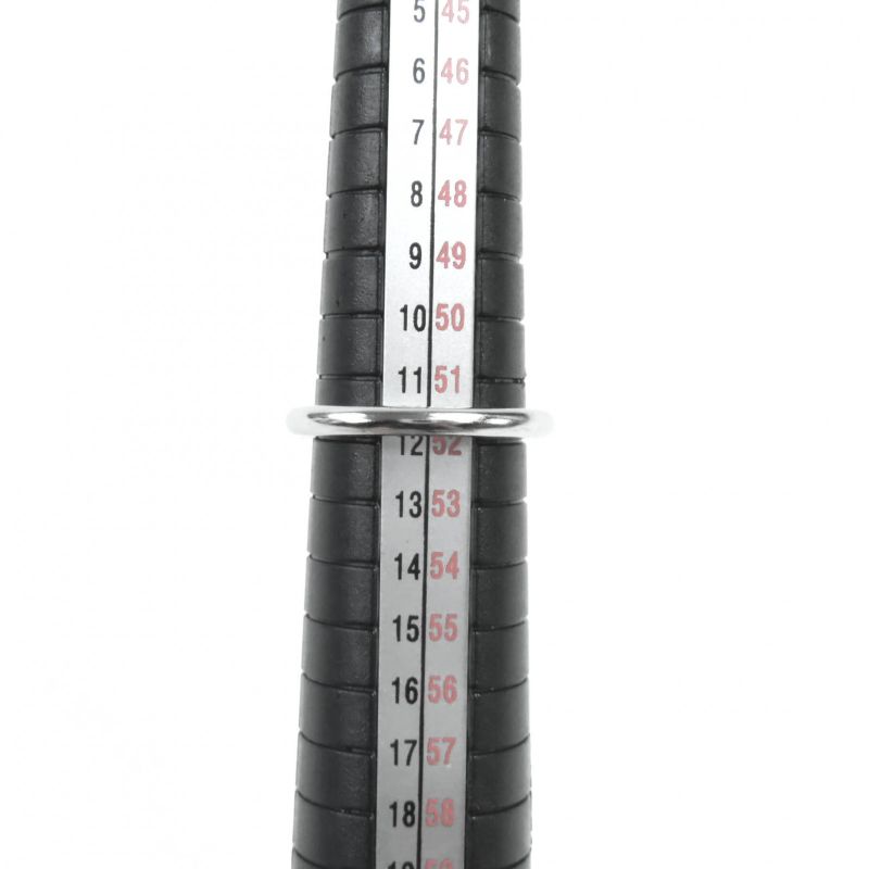 Celine 460ppp6bra Triomphe Asymmetric Ring Silver 52 Size Approx 12 With Box