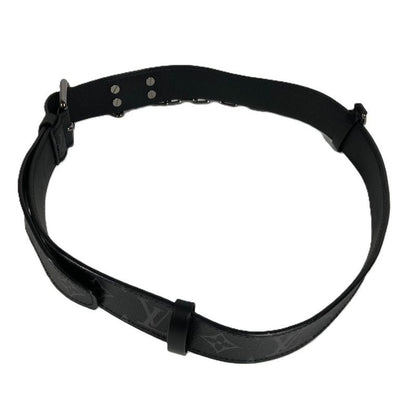 Louis Vuitton Belt Santure Signature Chain 35mm (138in) M0179v Monogram Eclipse