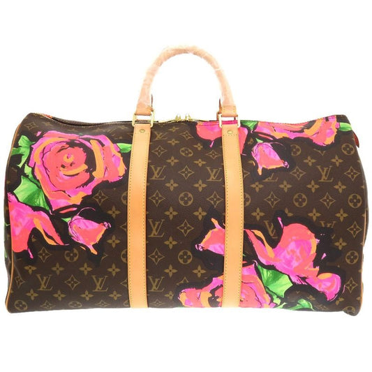 Louis Vuitton Keepall 50 Monogram Rose Boston Bag 1847