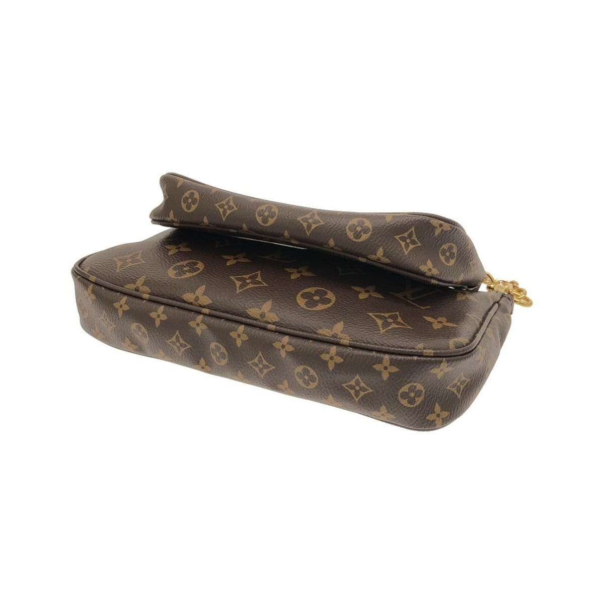 Louis Vuitton Monogram Multi Pochette Shoulder Bag Brown Marron — view 3