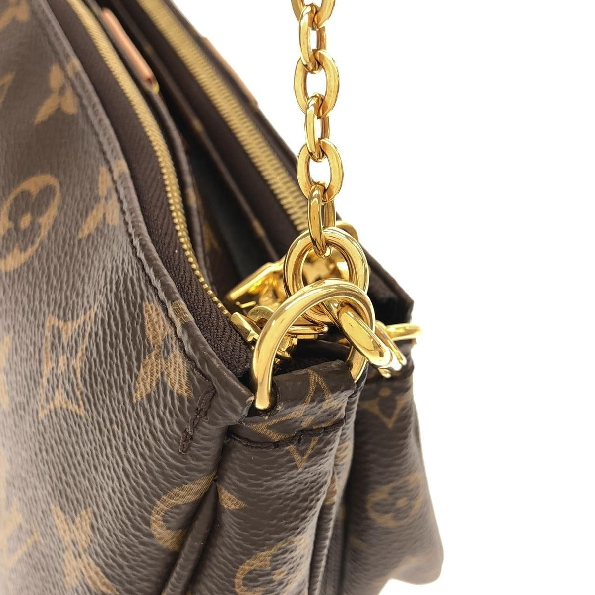 Louis Vuitton Monogram Multi Pochette Shoulder Bag Brown Marron — view 6