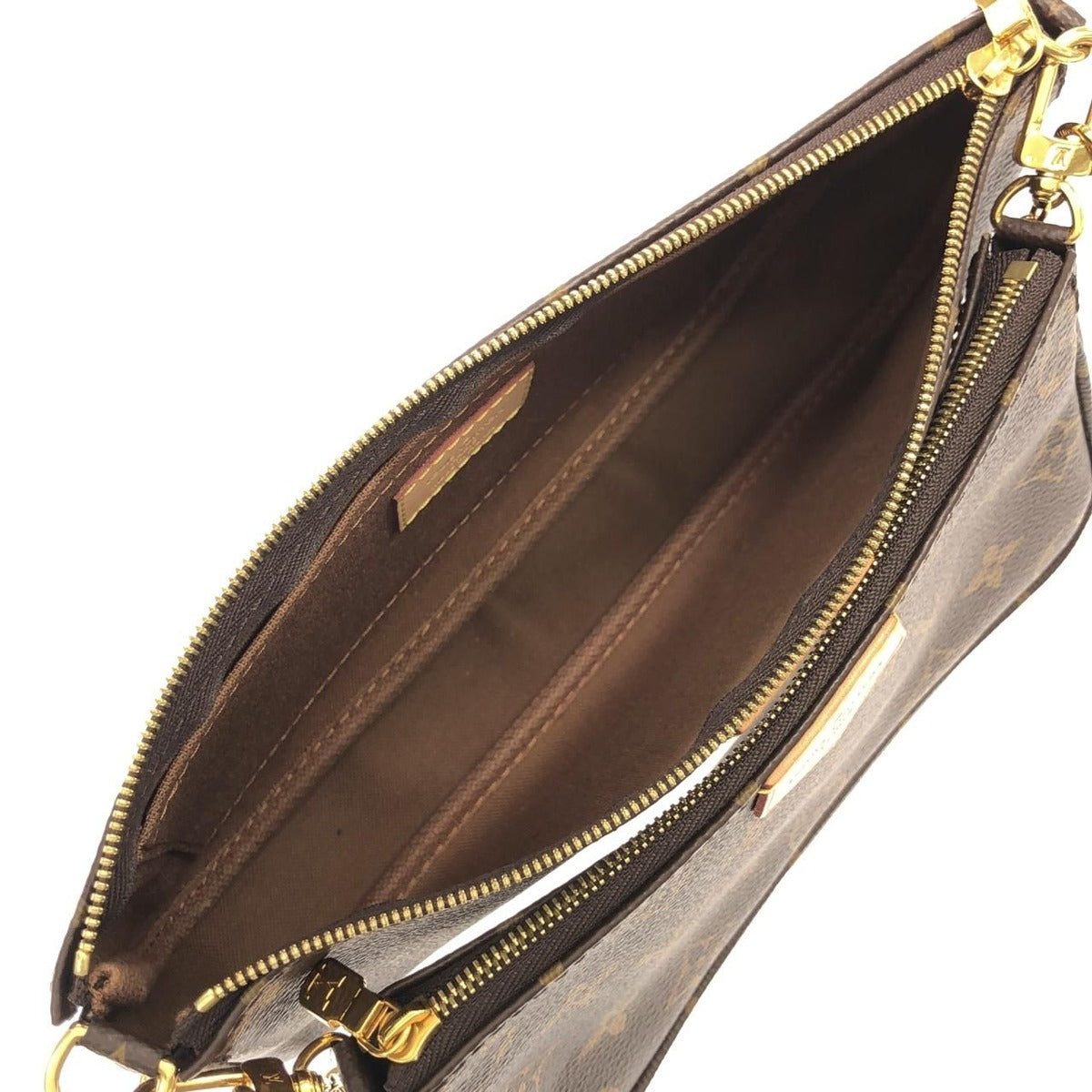 Louis Vuitton Monogram Multi Pochette Shoulder Bag Brown Marron — view 8