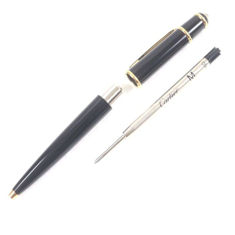 Cartier Diabolo De Cartier Blue Gemstone Twist Ballpoint Pen
