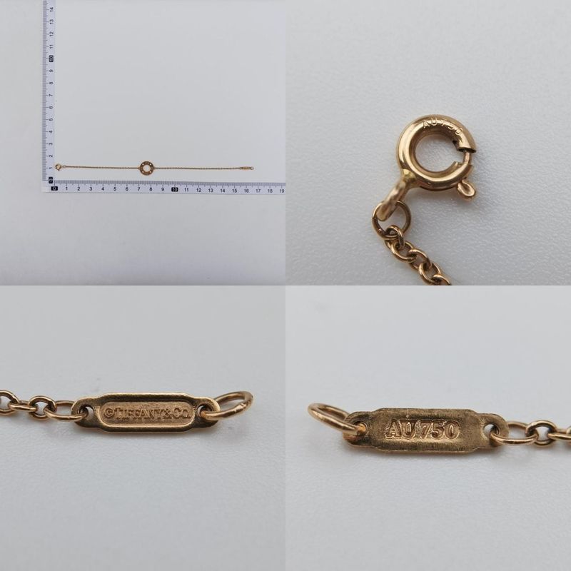 Tiffany Atlas Earrings De Gold Au750