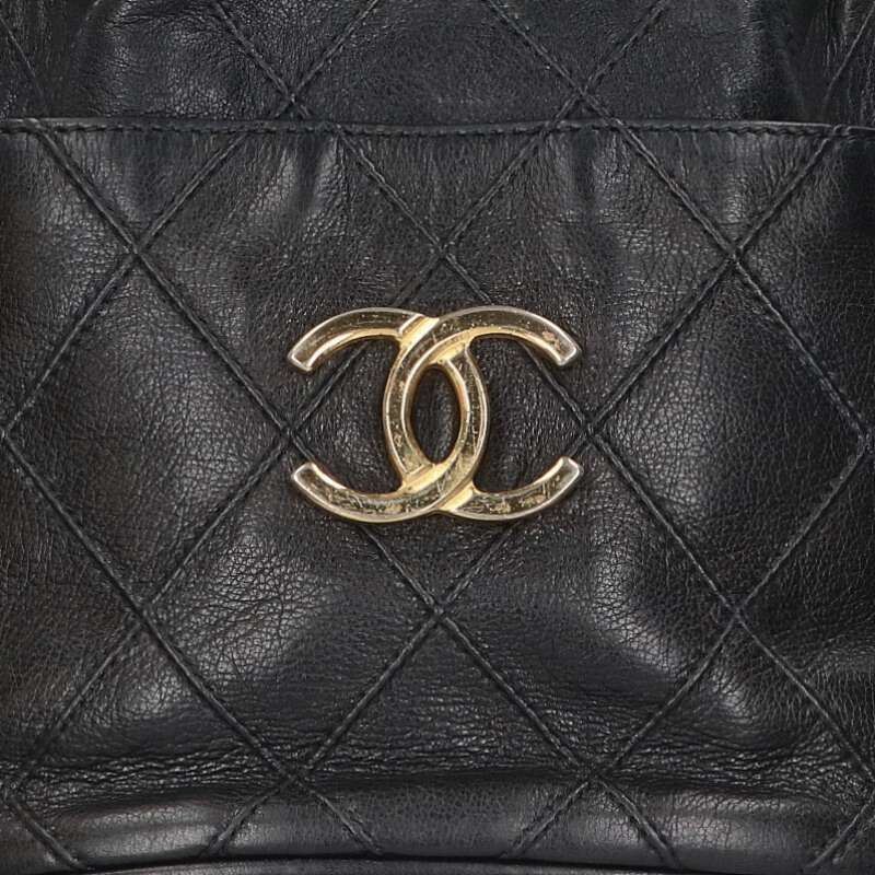 Chanel Decacoco Quilted Matelasse Chain Shoulder Bag Women