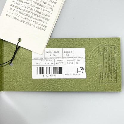 Gucci 23SS 727146 100% Wool Long Length Pleated Skirt Red S Made In Italy