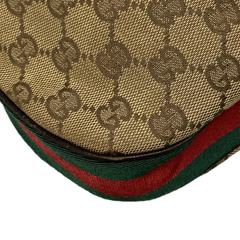 Gucci Shoulder Bag GG Patternsherry (web) 13315 Dark Brown X Beige X Multi