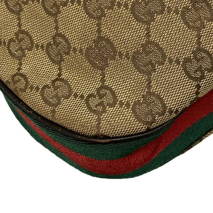 Gucci Shoulder Bag GG Patternsherry (web) 13315 Dark Brown X Beige X Multi