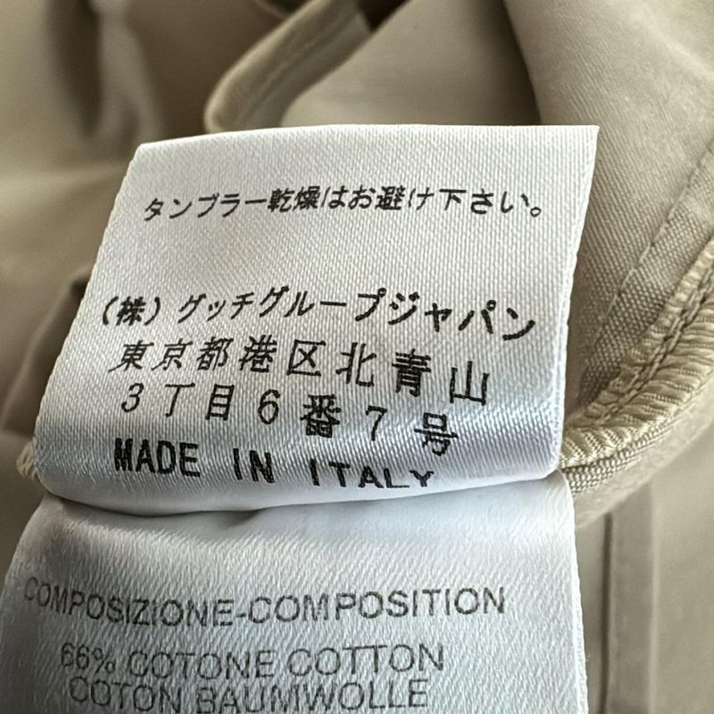 Gucci Trench Coat Size 38 S Women - 118107zf073 Beige Long Sleeves Spring/fall