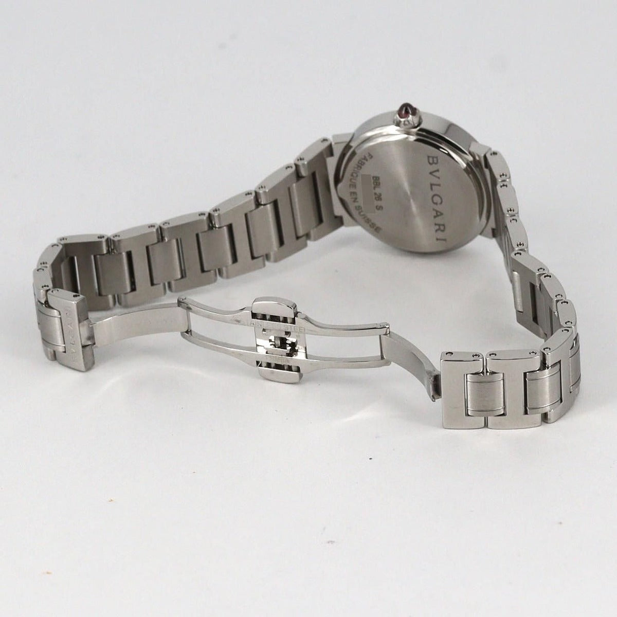 Bvlgari SS Quartz Bracelet — view 4