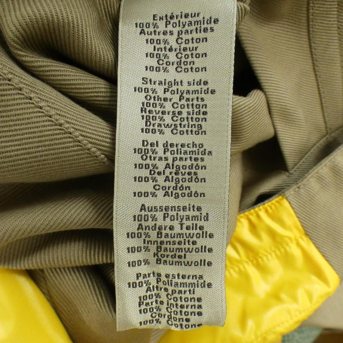 Hermes Jacket Beige 50 Yellow — view 3